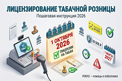 Лицензирование розничной торговли табачной продукцией и никотинсодержащей продукцией