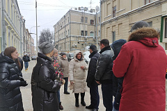 Глава управы района провел обход территории